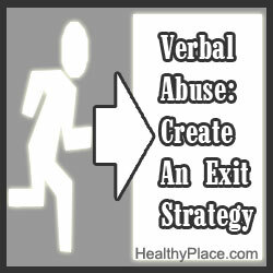 Lær exit strategier og kom ud af vejen, når din misbruger fyrer op. Der er ingen grund til at stå der og lytte. Læs mere.