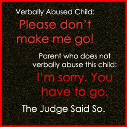 Verbalt misbrug og forældremyndighedsbehov forbliver gensidigt eksklusivt i familierettsafgørelser, fordi verbalt misbrug ikke er i strid med loven. Oplev hvorfor.